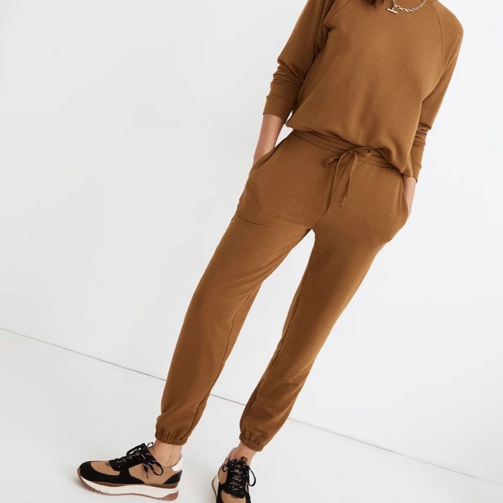 Madewell MWL Superbrushed Women’s Sweatpants | Weathered Olive | Small